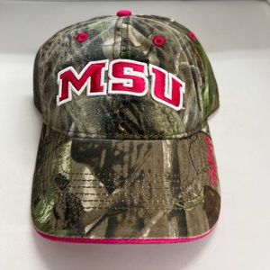 Women’s Official Licensed Mississippi State Bulldogs Camo/Pink Hat/Cap